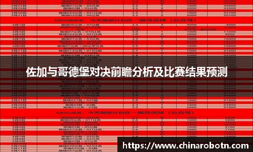 佐加与哥德堡对决前瞻分析及比赛结果预测